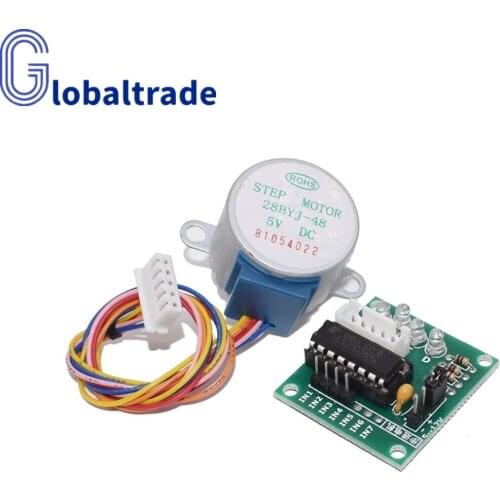 28BYJ-48-5V 4 phase Stepper Motor+ Driver Board ULN2003 Stepper motor + ULN2003 Driver board