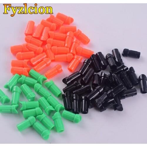 50pcs/lot Hunting Crossbow Archery Half-moon Crossbow Bolts Arrow Nocks Internal for ID 7.6mm OD 8.8mm Carbon Arrow Shaft