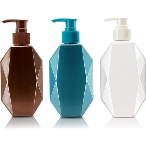 300ml/530ml Liquid Soap Dispenser Flower Shape Foam Foaming Pump Empty Bottle Plastic Clear Bottle Shower Gel Foam Pump Bottle