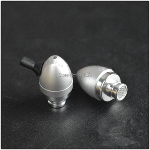 Diy earphones shell bullet full metal earphones shell 8mm 9mm ear shell 2pairs