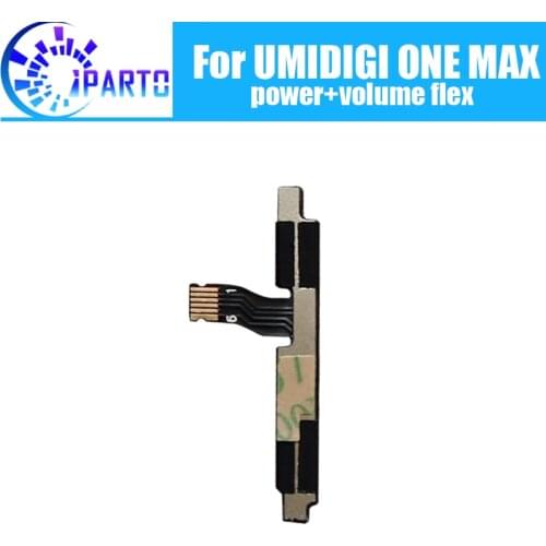 UMIDIGI ONE MAX Side Button Flex Cable 100% Original Power + Volume button Flex Cable repair parts for UMIDIGI ONE MAX