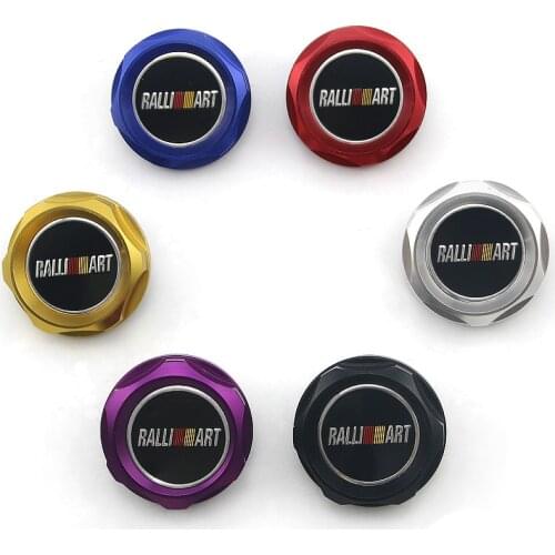 Ralliart Racing Engine Oil Cap Oil Fuel Filler Cover Cap For Mitsubishi HT6315 Galant Montero Diamante Outlander Space Star