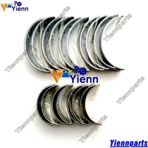 For Kubota V3600 Bearing Kit With Crankshaft Bearing And Connecting Bearing For Kubota Tractors V3600 Diesel Engine Repair Parts