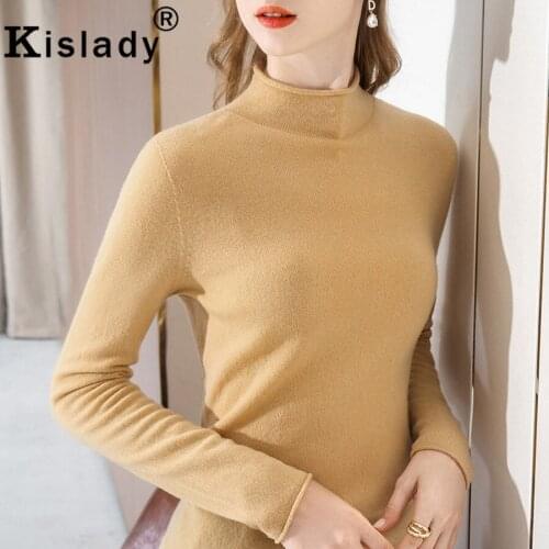 Korean Turtleneck Long Sleeve Gothic Wool Shirts Sexy Patchwork High Street Harajuku Clothes Winter Tops Knitted Solid Shirts