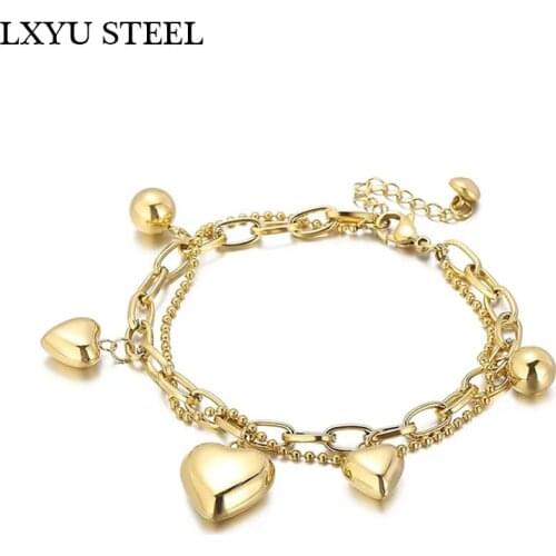 Браслеты для влюбленных LXYUSTEEL China At AliExpress