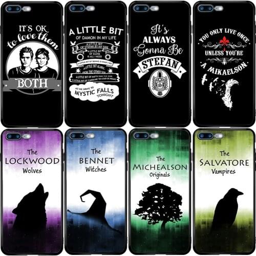 Phone Case for Samsung A5 A6 A7 A8 A10 A20 A30 A40 A50 A60 A70 A80 A90 J3 J4 J5 J6 J8 Plus The Vampire Diaries