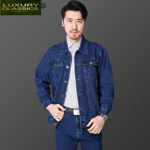 Streetwear Jacket Men Fashion Chaqueta Hombre 2021 Korean Fashion Casual Denim Jacket Winter Mens Jean Jackets 8201LW1221