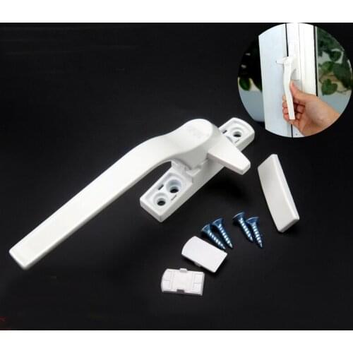 Thickened Plastic Steel Doors and Windows 7 Shape Handle Outer Open Push Window Single Point Pull Handle