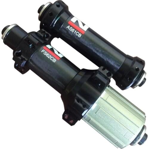 NOVATEC AS61CB FS62CB Carbon Straight Pull Road Bike Hubs Black 287g only include Skewer 20 24 Holes XDR 12S