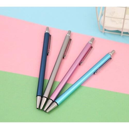 1Pcs Metal Mechanical Pencil School Supplies Office Stationery Automatic Pencil Writing Student 0.5mm