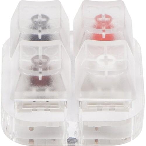 4 Keys Mechanical Keyboard Switch Tester Kit Testing Tool for Kailh BOX, Mounted on a crystal transparent acrylic base