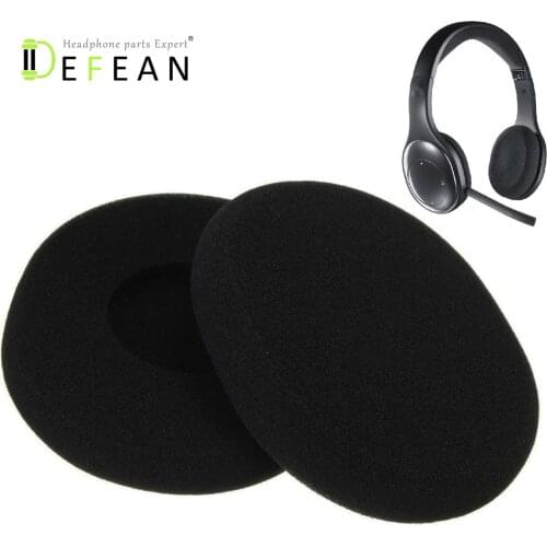 Defean A Pair of Replacement Foam Earpads Ear Pads Ear Cushions For Logitech Wireless Headset H800 Headphones