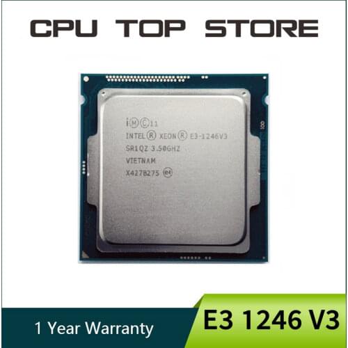 Intel Xeon E3-1246 v3 8M Cache 3.5 GHz SR1QZ LGA1150 E3 1246 v3 CPU Processor