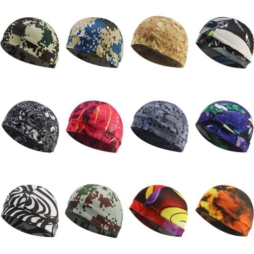 Quick Dry Camouflage Cycling Cap Head Scarf Summer Men Running Riding Bandana Headscarf Ciclismo Pirate Hat Hood Headban