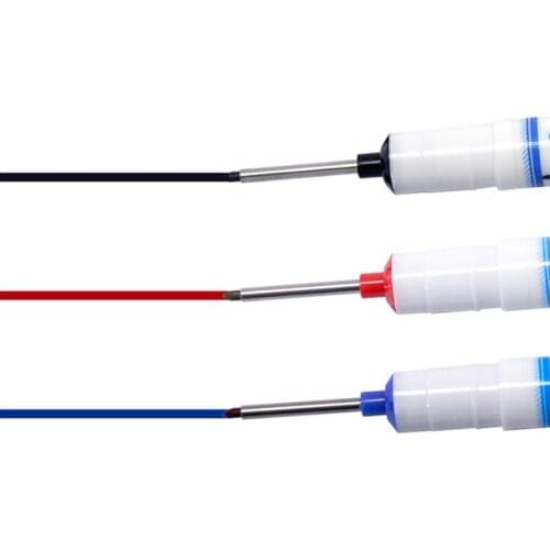 3Colors Long Head Markers Bathroom Woodworking Decoration Multi-Purpose Deep Hole Marker Pens
