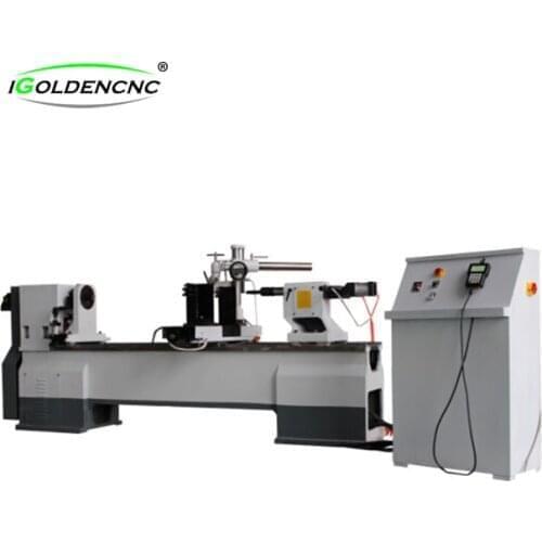 Cylinder wood stairs working cnc lathe machine 1530