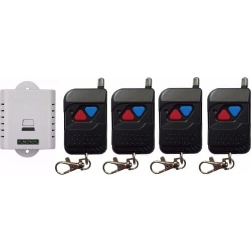 85V 110V 220V 240V 1CH 10A RF Multi function wide voltage learning type wireless remote control switch 315MHZ & 4*Transmitter