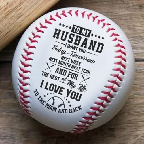 My Husband, I Choose You Baseball Ball
