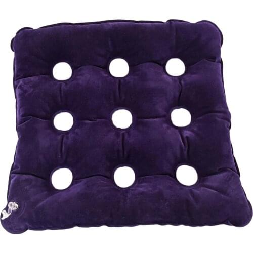 Premium Air Inflatable Seat Cushion Heat Sealed Construction for Wheelchair Home School Office Car Support Brace