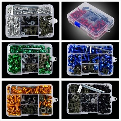 Complete Fairing Bolt Kit Screws For Honda CBR600F2 F3 F4 F4I CBR250R 300R 500RR