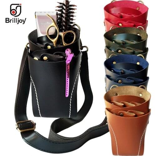 Professional Hair Scissors Bag Hairdressing Scissors Waist Kit Bag Barber Scissor Holster Pouch Holder Special Purpose Bags New