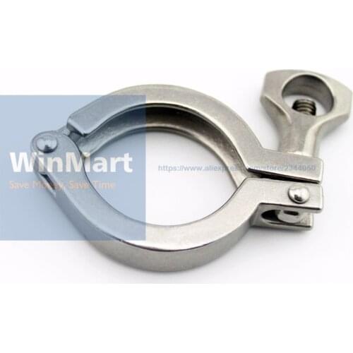 2" 51mm Tri Clamp Ferrule 64mm O/D 201 Stainless Steel Tri Clover Sanitary Fitting for home Brewing