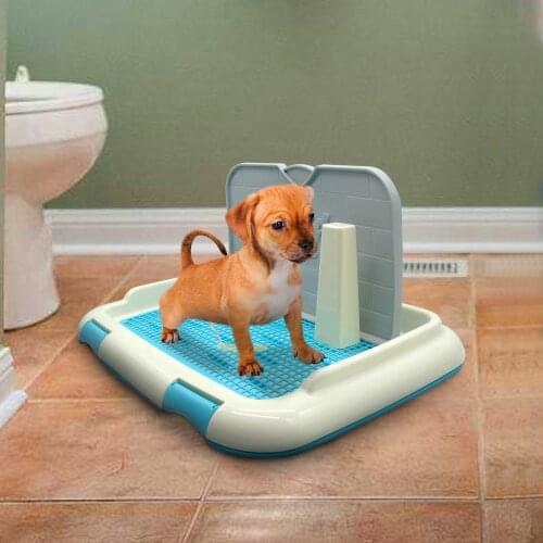 Dog Training Toilet Indoor Dog Potty Toilet Dog Pad Holder Portable Cat Litter Box Small Medium Dogs Cats Pad Tray Pet Supplies