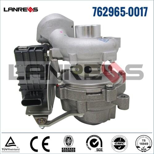 Turbocharger for BMW GTB1752V M47D20 M47TU 762965-0017 762965-0020 762965-17 762965-0001 762965-0002 7794020