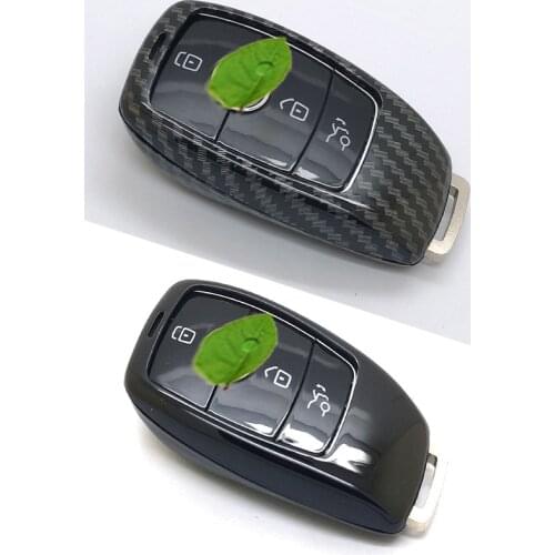 Smart Remote Keyless Entry Paint Color Shell Key Case Cover Fit for 2017 2018 Mercedes-Benz W213 E-Class E300 E43 Smart Key FOB