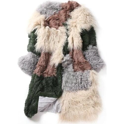 Zero fish Colored Fur Coats