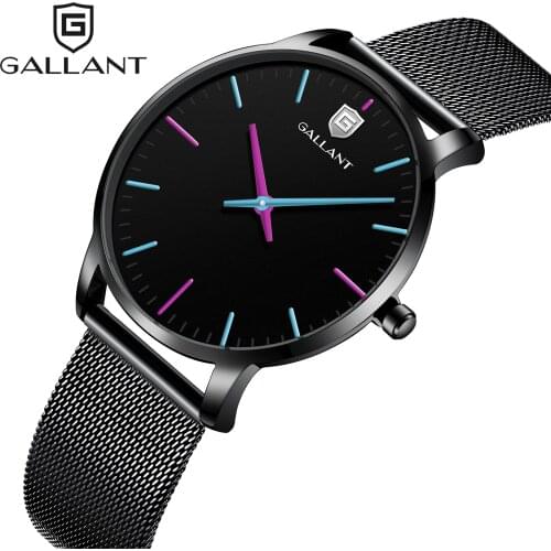 Analog Quartz Watch Ladies Watch Stainless Steel Mesh Bracelet Watches for Women Casual Minimalist Wristwatch Waterproof Watch