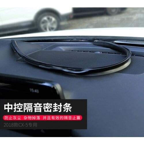 1pc for Mazda CX-5 2017 2018 Instrument console Sealing strip Front windshield Glass sound insulation Rubber strip Gap plug