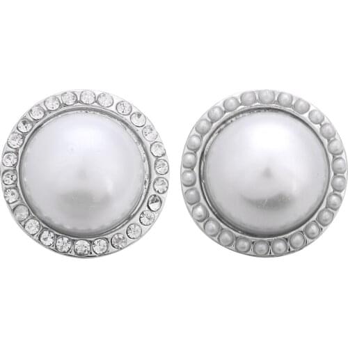 10pcs/lot New Snap Button Jewelry High Quality Crystal Beads 18mm Snap Buttons for Snap Bracelet Bangles For Women