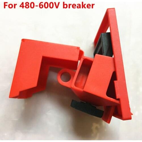 10pcs/lot ,Clamp-On Breaker Lockout for 480V-600V Breaker large lockout ,versatile lockout safety circuit breaker lock