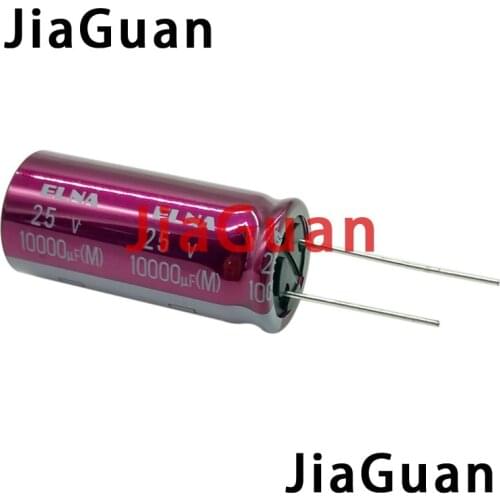 4pcs NEW Thailand ELNA RA3 25V10000UF 18X40MM audio electrolytic capacitor 10000uF/25V 85 degrees ra3 10000uF 25v