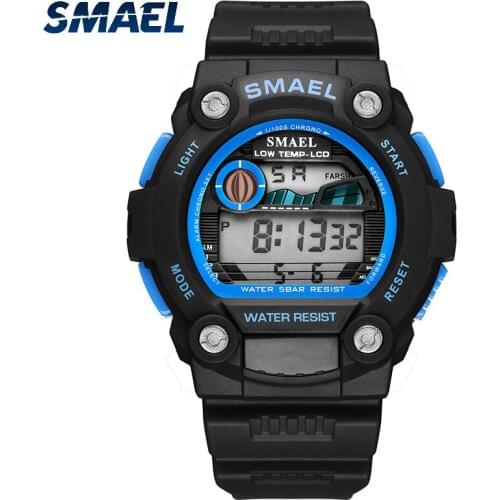 SMAEL Watch Brand Display Watches Men waterproof Led Sports relogio masculino S SHOCK Clock Sport digital military watch