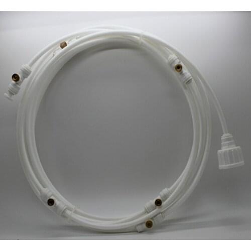 E200 9m greenhouse mist irrigation system with 11pcs misting nozzles