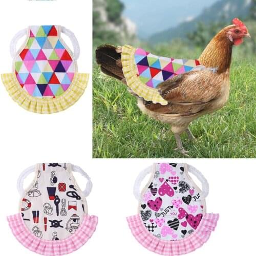 Hen Chicken Saddle Apron Feather Back Protector Single Strap Standard Jackets Poultry Vest Protection Holder