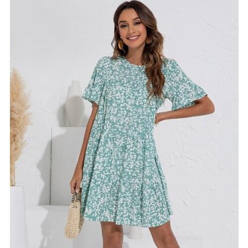 Летние платья мини HELELYN China At AliExpress