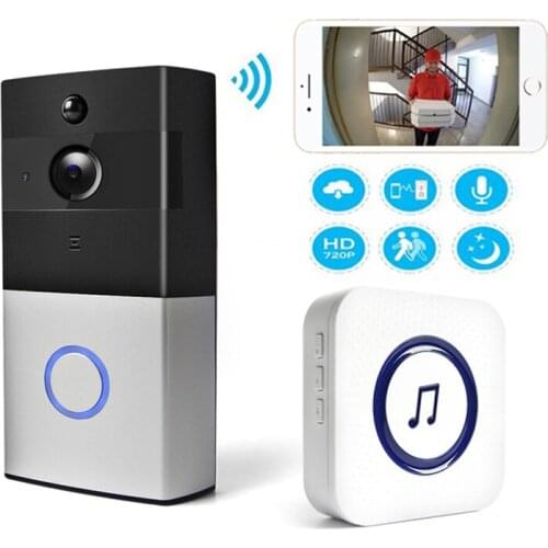 IP Video Intercom WI-FI Video Door Phone Door Bell WIFI Doorbell Camera For Apartments IR Alarm Wireless Security Camera