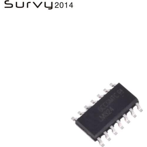 10PCS LM324D LM324 LM324DT LM324DR chip SOP14 100% new original