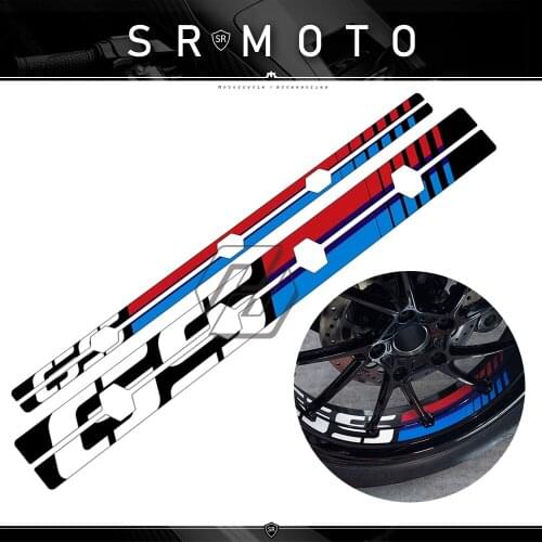 Motorcycle Wheel Decal Case for BMW R1200GS LC 2013-2018 and R1250GS 2019 Rim Decoration