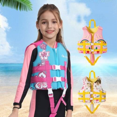 New Kids Life Vest Swim Buoyancy Vest Drifting Snorkeling Floating Suits Child Life Jacket Swimming Floating Fishing Lifejackets