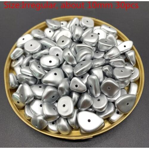 New Jewelry Accessories Acrylic Beads Gold silver Pearl Beads Loose Hole Beads Jewelry Beads Jewelry Making 28 Styles DIY#12