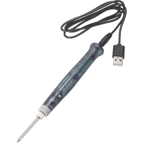 USB Electric Soldering Iron Portable Welding Soldering Iron Pen Stand Spring Tools 8W 5V Welding Hand Tool for Electronics Work