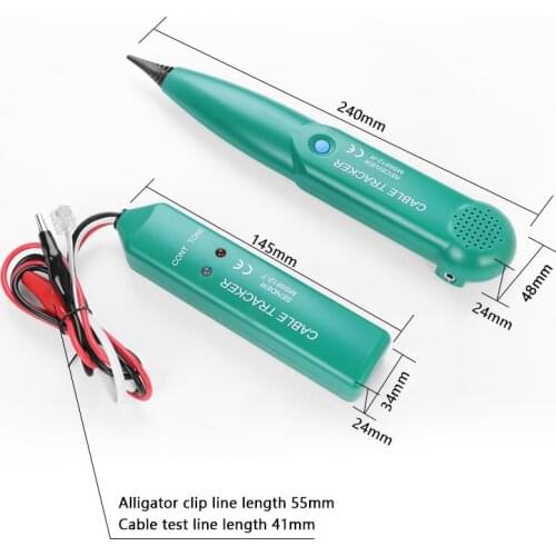 Portable Network Analyzers LAN Network Cable Tester For UTP STP Cat5 Cat5E Cat6 Cat6E RJ45 RJ11 Telephone Wire Tracker Tracer