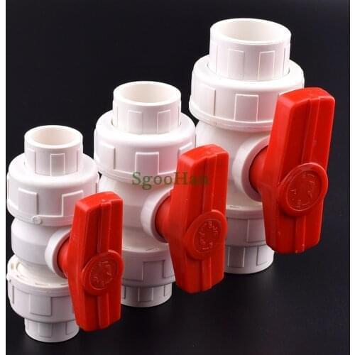 PVC Pipe Ball Valve Connector Tube Globe Ball Valve shipping to jiangsu