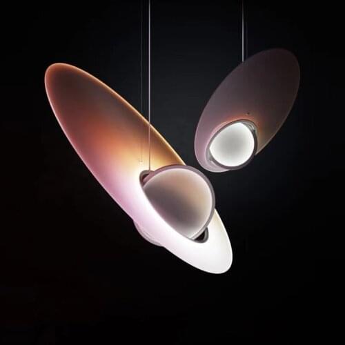 Colorful Milky Way Satellite Light Simple and Personalized Restaurant Bar pPendant Lamp Modern DecorAtmosphere Pendant Lights