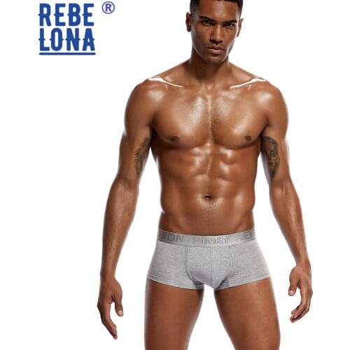 Мужские хлопковые трусы Rebelona China At AliExpress