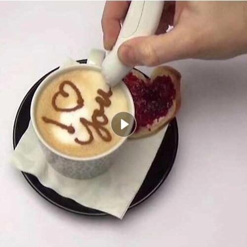 5 Color Coffee Drawing Pen Bird Modeling Carving Writing Decorating Cake Tools Birthday Party Household Products Accessories